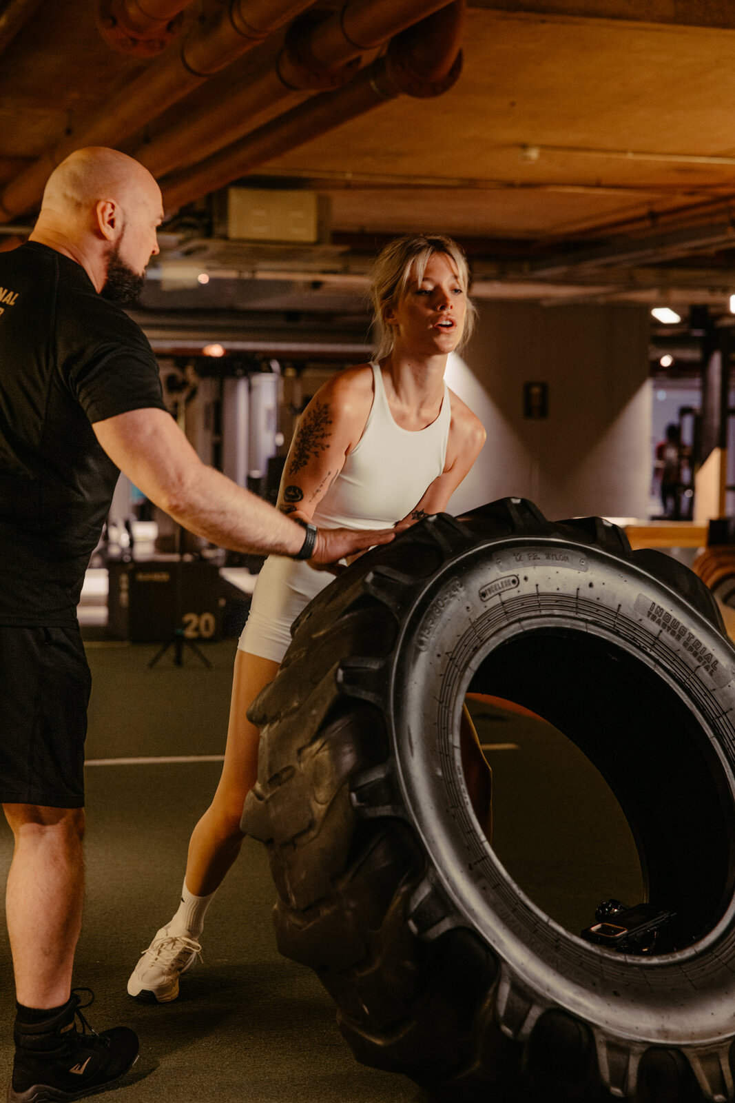 KODE — Tire flip with PT