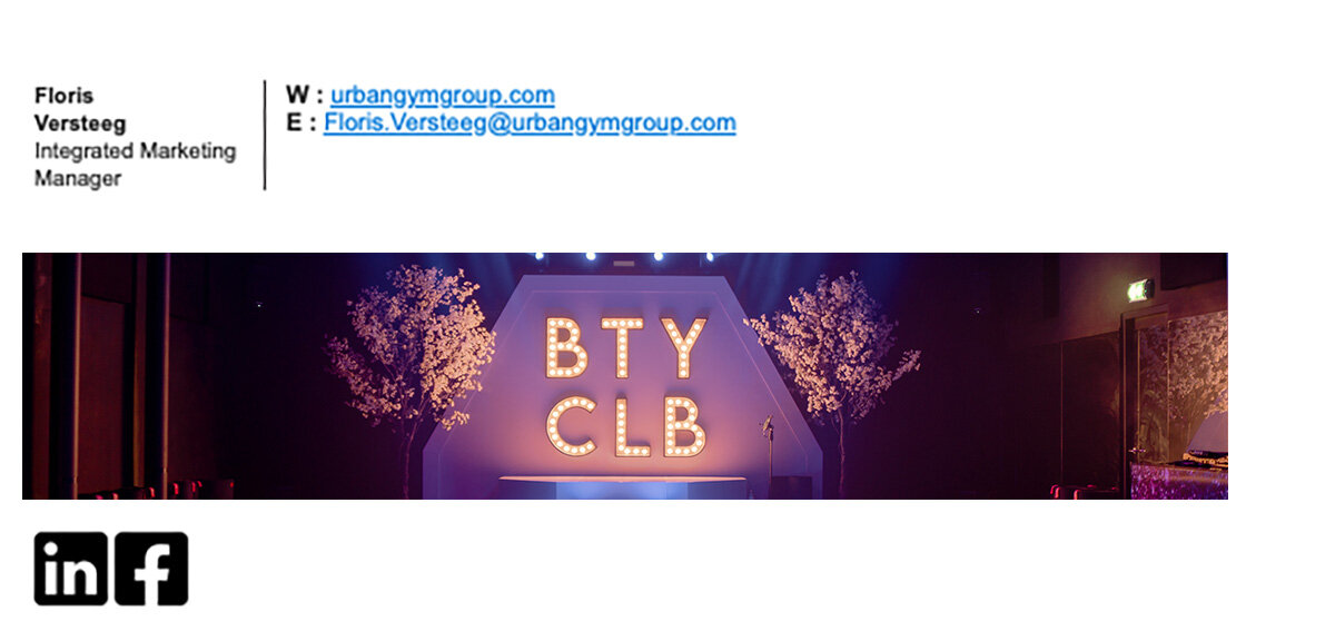 UGG email signature — Beauty Club